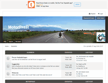 Tablet Screenshot of motorpraat.be